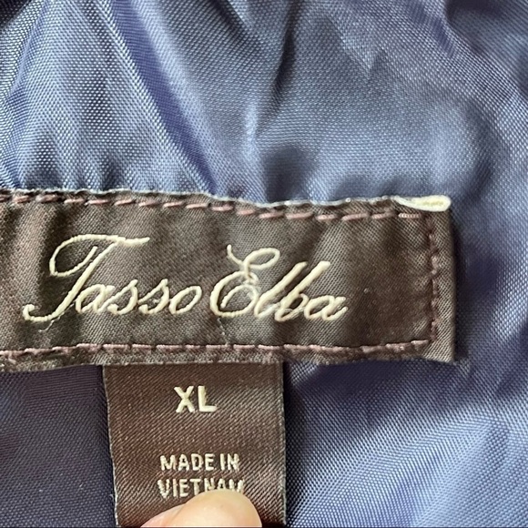 TASSO Elba Vegan Emerald Green Suede Racer Style Men’s Classic Jacket - Picture 9 of 10